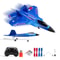 F22 Raptor RC Plane With LED Lights 24G Remote Control Foam Aircraft For Beginners Kids 8
