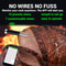 Wireless Meat Thermometer With Dual Probes Long Range Bluetooth BBQ Thermometer For Grill Oven Sm 5