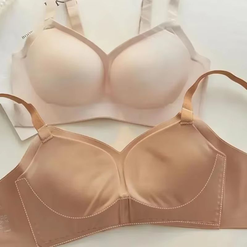 Seamless Push Up Bra For Small Bust Gathered Lift With Comfortable Support 3