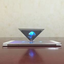 3d hologram pyramid projector | mobile screen magnifier for smartphones