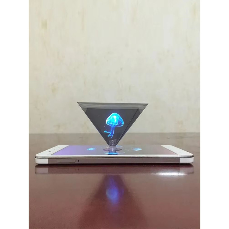 3D Hologram Pyramid Projector Mobile Screen Magnifier For Smartphones 6