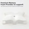 Butterfly Orthopedic Memory Foam Pillow Cervical Neck Support For Pain Relief Better Sleep 3