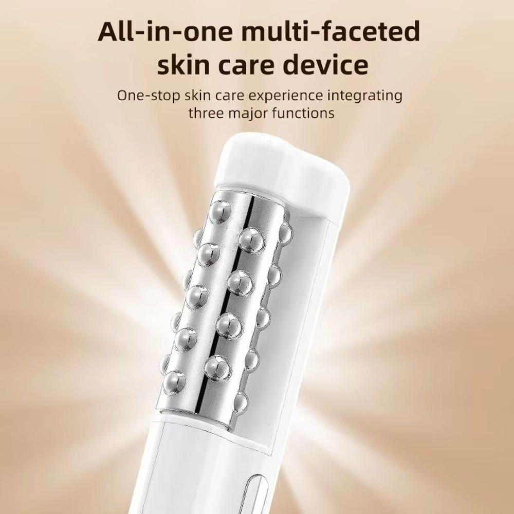 EMS Facial Roller With Heating Vibration Skin Tightening Lifting Beauty Device 3