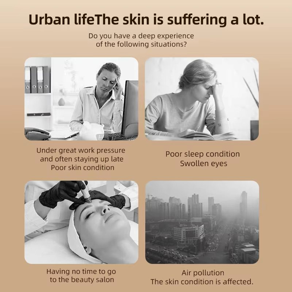 EMS Facial Roller With Heating Vibration Skin Tightening Lifting Beauty Device 5