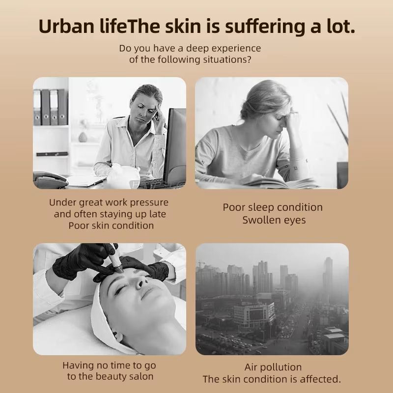 EMS Facial Roller With Heating Vibration Skin Tightening Lifting Beauty Device 5