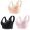 3Pack Seamless Lace Bralette Tops Comfortable Ice Silk Wireless Bra For Everyday Support 14