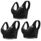3Pack Seamless Lace Bralette Tops Comfortable Ice Silk Wireless Bra For Everyday Support 8