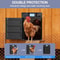 Automatic Chicken Coop Door Solar Powered With Timer Light Sensor Safe AntiPinch Design 2