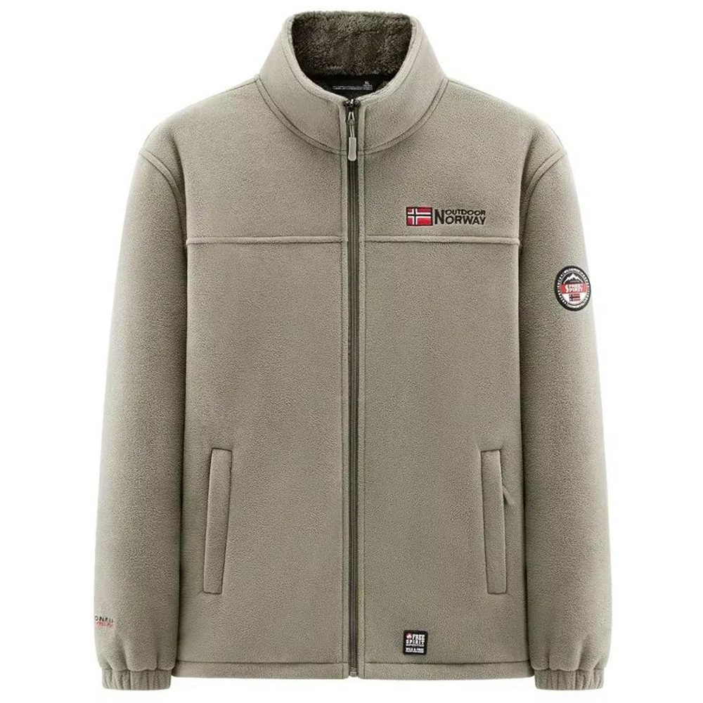 Mens Winter Fleece Jacket Thicken Warm Outdoor Hiking Camping Coat 9