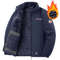 Mens Winter Fleece Jacket Thicken Warm Outdoor Hiking Camping Coat 2
