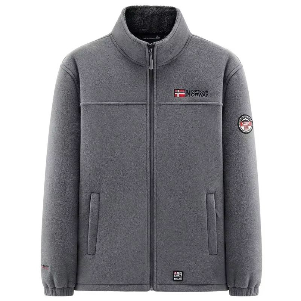 Mens Winter Fleece Jacket Thicken Warm Outdoor Hiking Camping Coat 7