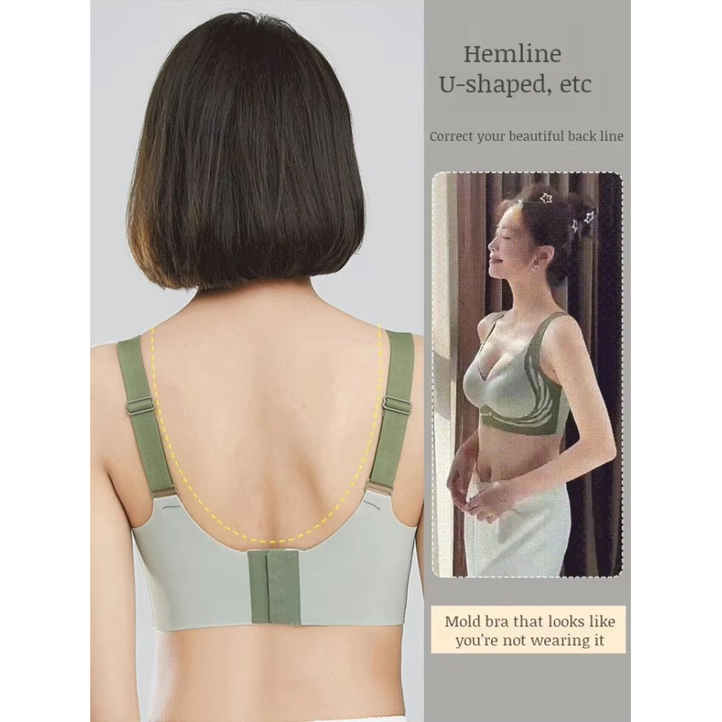 Seamless Wireless PushUp Bra With Soft Support And Lift 2