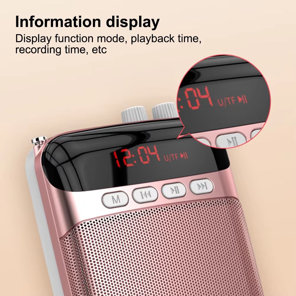 Wireless Portable Voice Amplifier For Teachers Trainers Singers 3