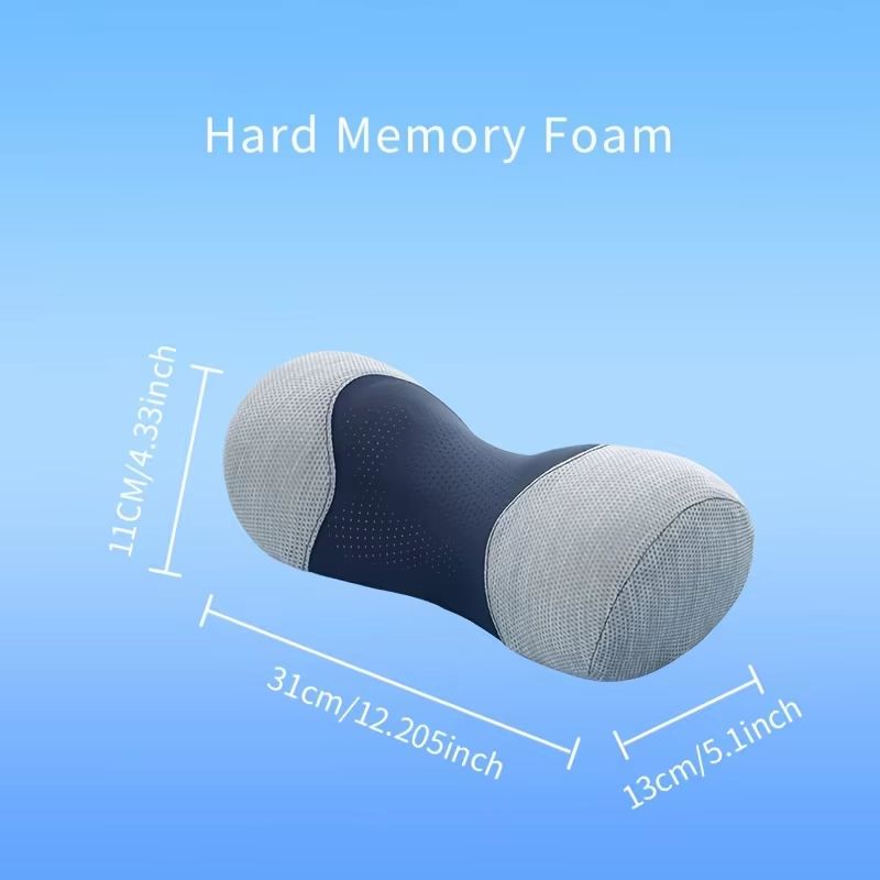 Memory Foam Cervical Neck Pillow Small Neck Support For Pain Relief 3