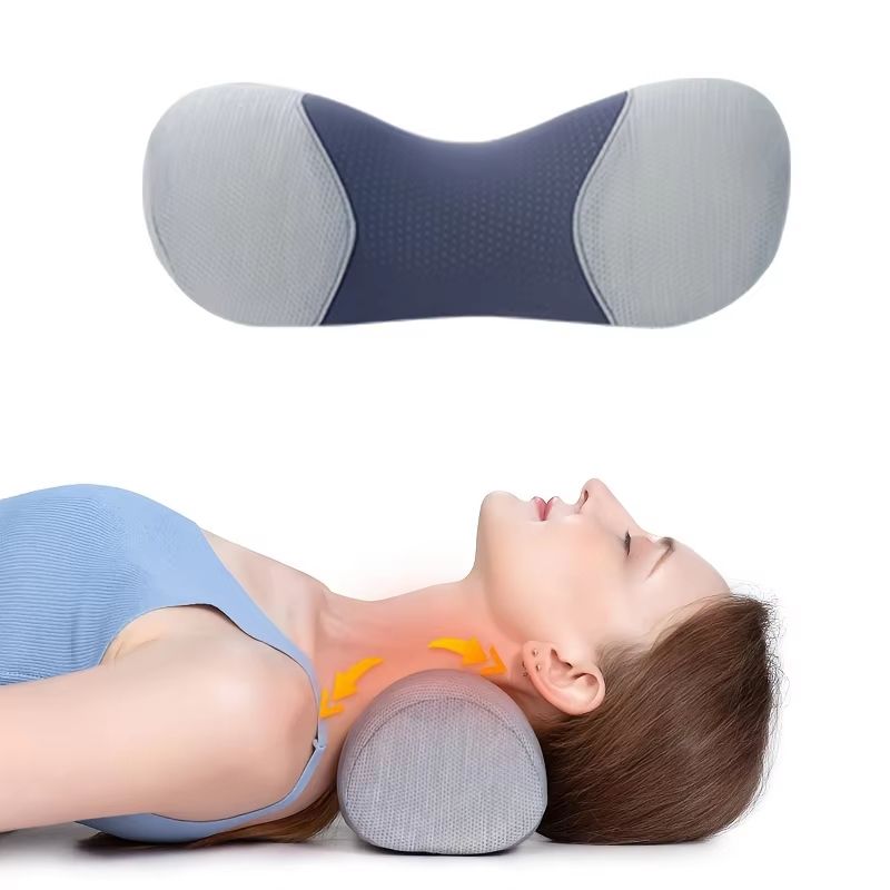 Memory Foam Cervical Neck Pillow Small Neck Support For Pain Relief 5