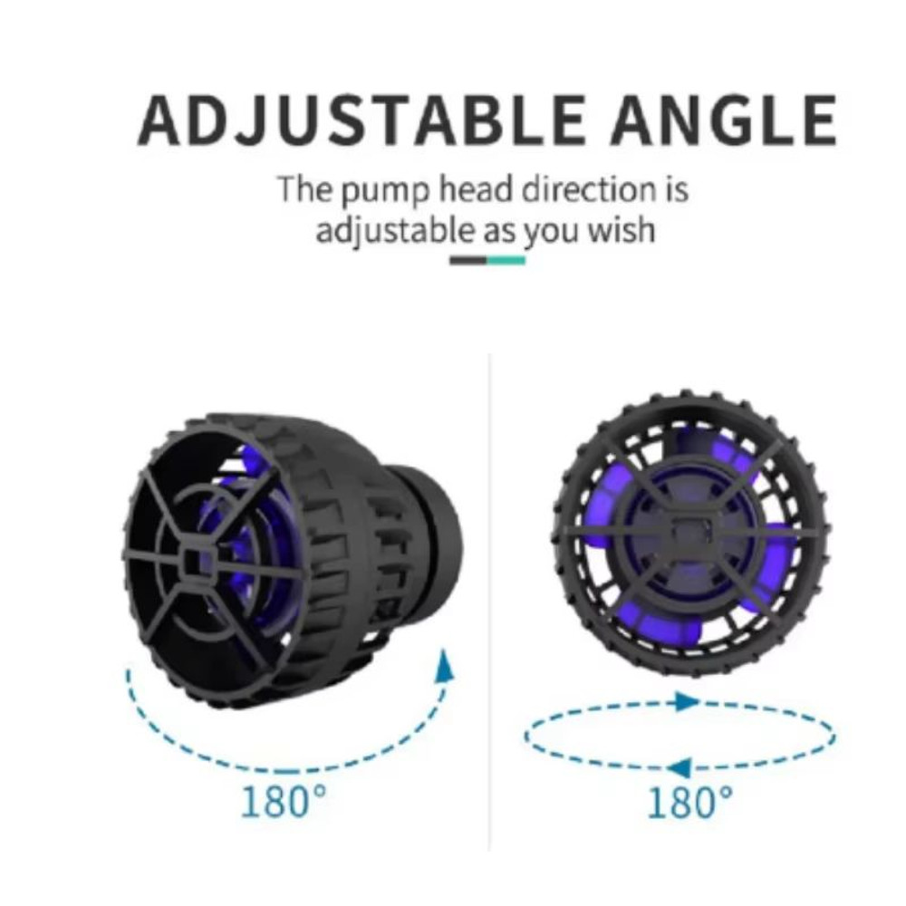 ZKSJ Mini Aquarium Wave Maker  Slim Circulation Pump With 3 Wave Patterns 1