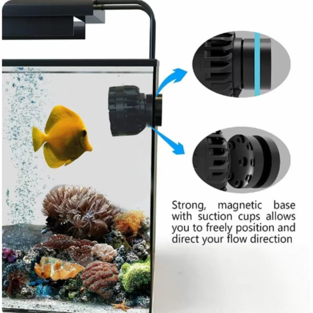 ZKSJ Mini Aquarium Wave Maker  Slim Circulation Pump With 3 Wave Patterns 2