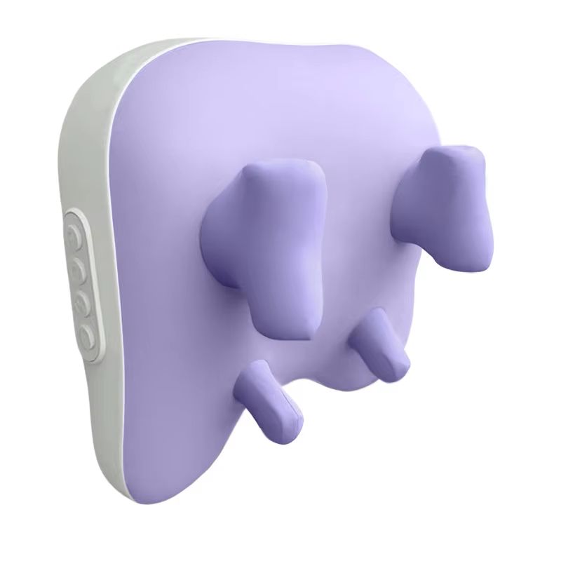 Wireless Electric Shiatsu Massage Pillow  Neck Shoulder And Back Massager With Heat 10