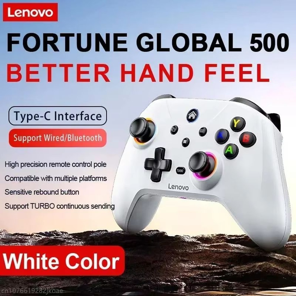 Lenovo S02 Wireless Controller Bluetooth Gamepad With Dual Vibration SixAxis Motion 7