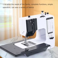 portable sewing machine for beginners – compact electric repair kit with 12 stitches & foot pedal