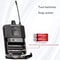 UHF Wireless Headset Microphone With Bodypack Transmitter Receiver LED Display For Teaching Prese 3
