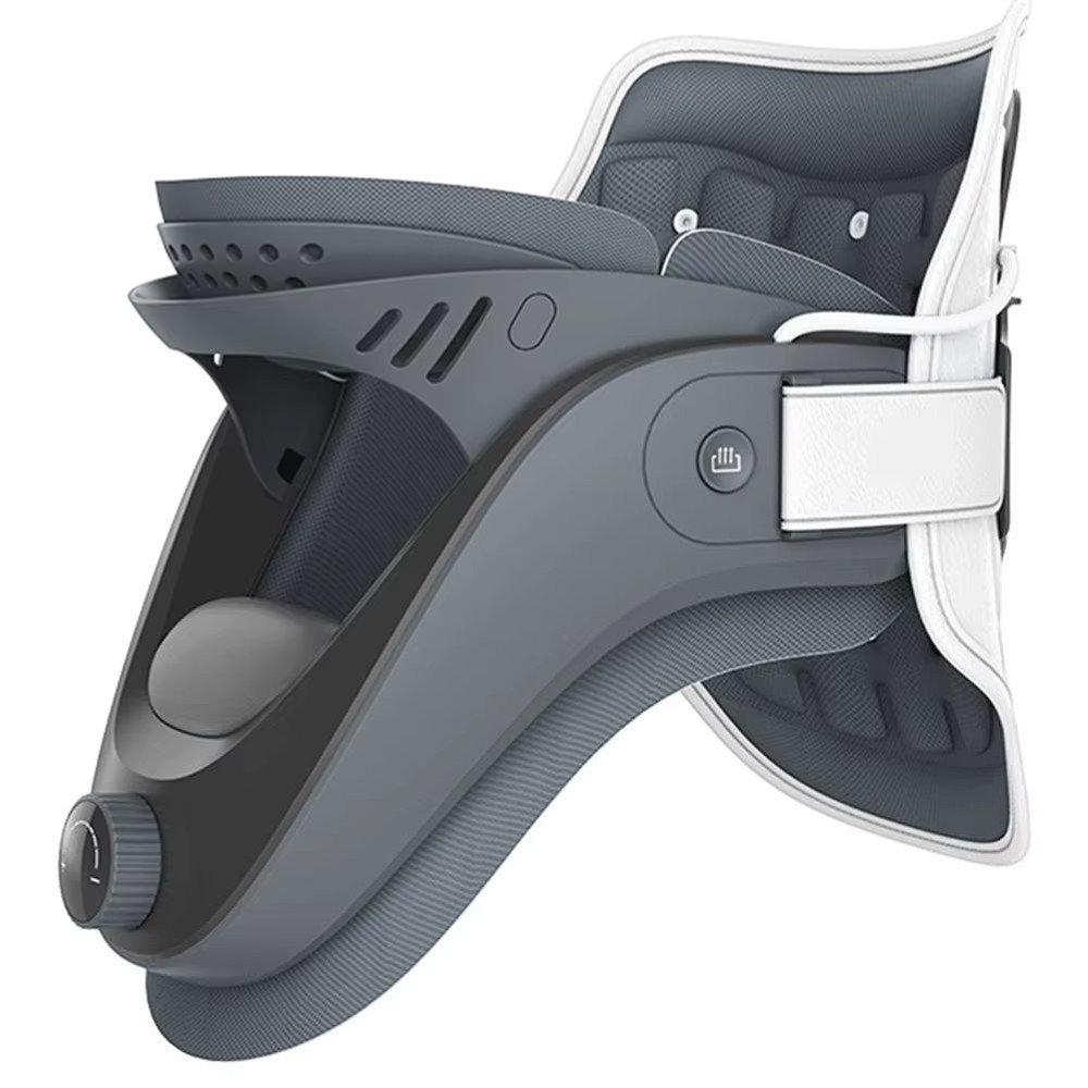 Cervical Neck Traction Device With Airbag Support Adjustable Neck Brace For Spine Alignment Pain 7