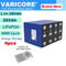 4PCS LiFePO4 Rechargeable Battery Pack 32V 280Ah360Ah Deep Cycle Power Cells For Solar RV Golf Car 14