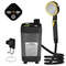 Portable Camping Shower Pump Kit Outdoor Shower With Digital Display Adjustable Flow 6000mAh Rech 0
