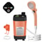 Portable Camping Shower Pump Kit Outdoor Shower With Digital Display Adjustable Flow 6000mAh Rech 10