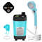 Portable Camping Shower Pump Kit Outdoor Shower With Digital Display Adjustable Flow 6000mAh Rech 8