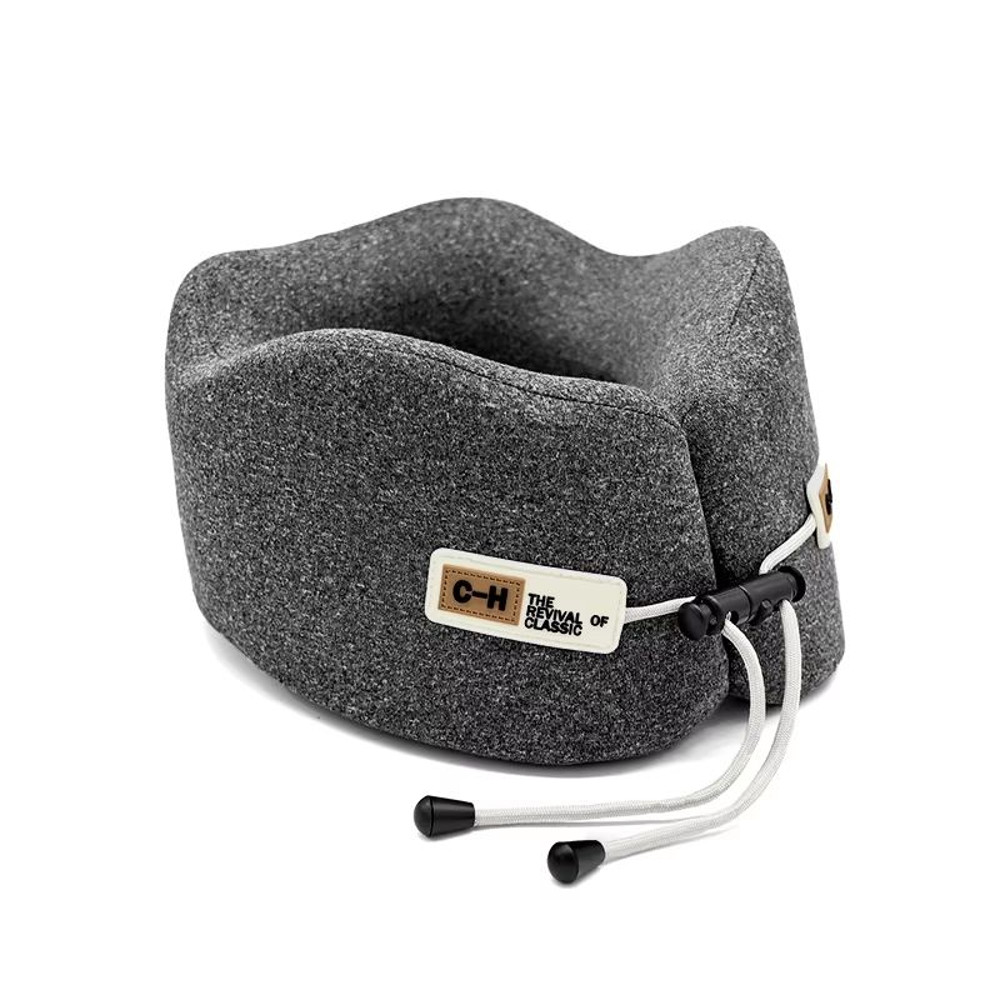 Memory Foam Travel Neck Pillow UShaped Airplane Cushion For Sleeping Shoulder Support Comfort 5