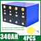 4PCS LiFePO4 Rechargeable Battery Pack 32V 120Ah340Ah Grade A Lithium Iron Phosphate Cells For 12V 0