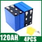 4PCS LiFePO4 Rechargeable Battery Pack 32V 120Ah340Ah Grade A Lithium Iron Phosphate Cells For 12V 8