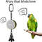Interactive Parrot Training Toy  Voice Recording  Playback Bird Talking Coach With Chewing Bell 1