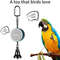Interactive Parrot Training Toy  Voice Recording  Playback Bird Talking Coach With Chewing Bell 6