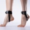 Adjustable Black Ankle Harness Handmade Fashion Accessory With Buckle Straps For Cosplay Costumes 0