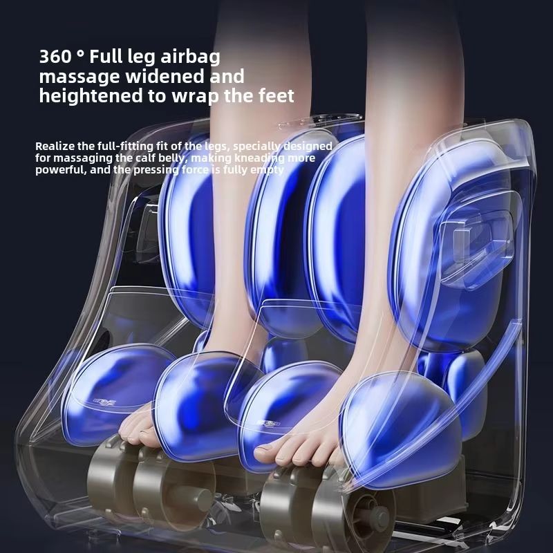 Foot And Calf Massager With Heat Shiatsu Deep Kneading Compression And Circulation Relief For Men 2