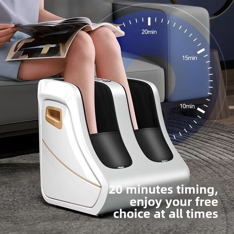 Foot And Calf Massager With Heat Shiatsu Deep Kneading Compression And Circulation Relief For Men 3