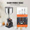 Manual Liquid Filling Machine With Adjustable Hopper Precision Paste Bottle Filler For Water Sham 2