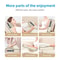 Infrared Heating Back And Neck Massager Pillow Deep Tissue Electric Kneading For Shoulder Waist Le 4