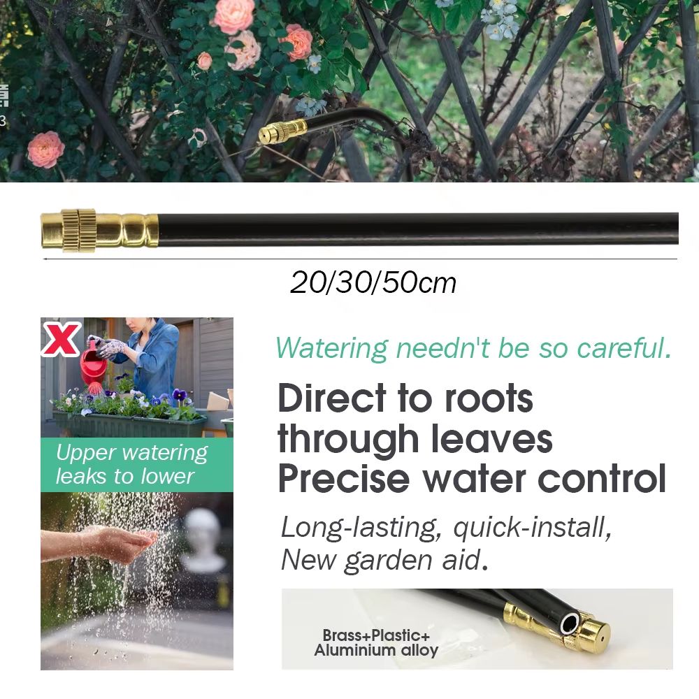 Garden Misting And Watering System Kit With Adjustable Nozzles And SelfPriming Pump Outdoor Coolin 1