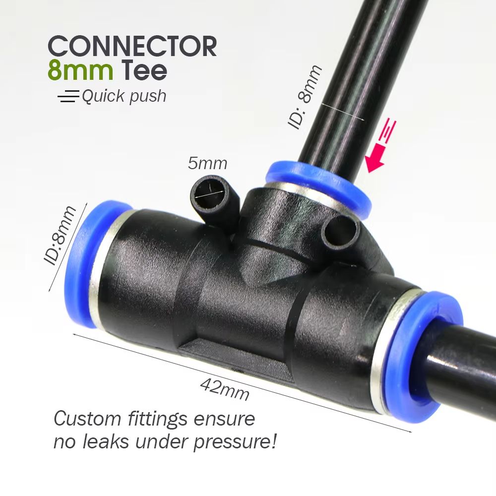 Garden Misting And Watering System Kit With Adjustable Nozzles And SelfPriming Pump Outdoor Coolin 2