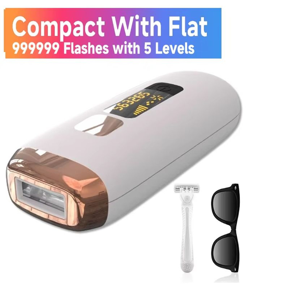 Permanent IPL Hair Removal Device AtHome Laser Epilator For Women Men With Facial And Body Use 8