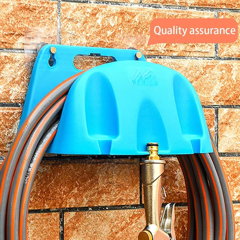 WallMounted Garden Hose Holder Durable Plastic Irrigation Pipe Organizer And Storage Rack 4