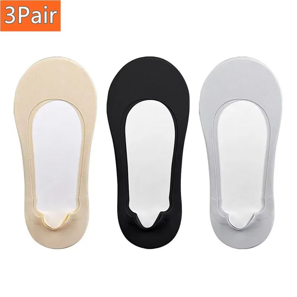 Womens Plantar Fasciitis Insole Socks Invisible Shock Absorbing NonSlip Shoe Pads 10