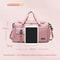 Womens Sports Gym Bag Waterproof Travel Duffel With Dry Wet Separation Crossbody Strap 5