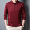 Mens Business Casual Polo Shirt Comfortable Long Sleeve Summer Top 5