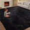 VIKAMA TieDye Plush Carpet Soft Fluffy NonSlip Rug For Living Room Bedroom Kids Spaces 12