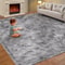 VIKAMA TieDye Plush Carpet Soft Fluffy NonSlip Rug For Living Room Bedroom Kids Spaces 1