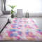 VIKAMA TieDye Plush Carpet Soft Fluffy NonSlip Rug For Living Room Bedroom Kids Spaces 21